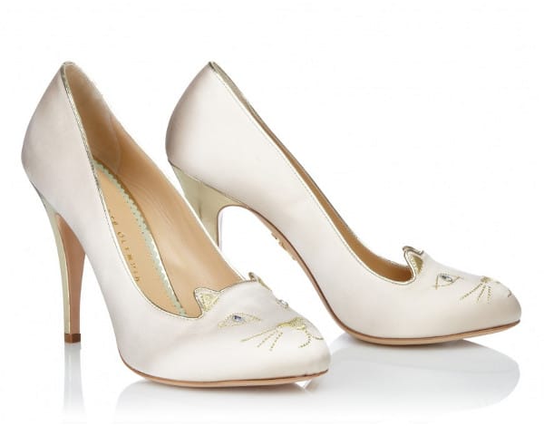 Runaway Bride by Charlotte Olympia, Wedding Shoes with Super Cool Edge ...
