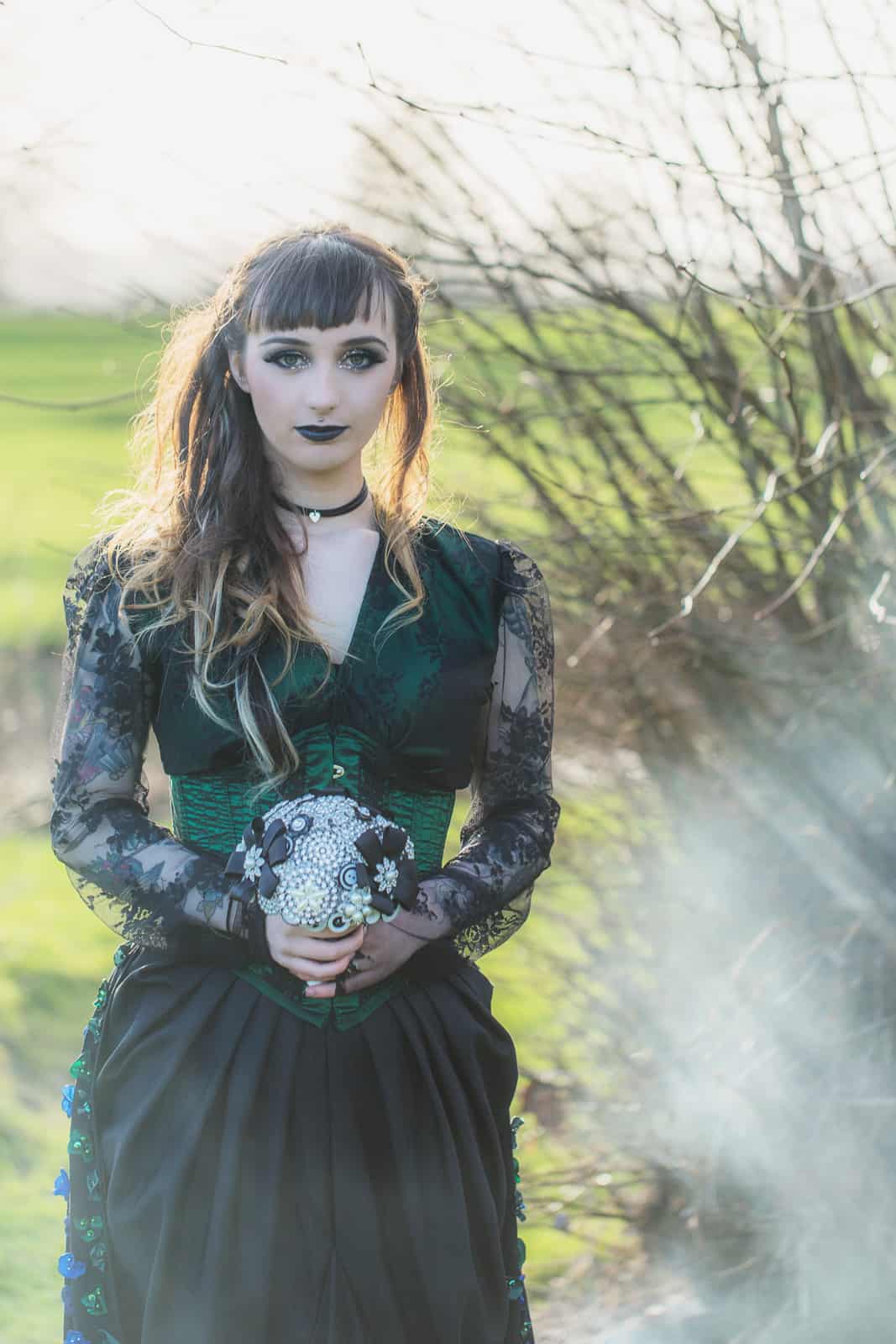 A Styled Gothic Shoot with Silverstar Photographic | DIY wedding blog