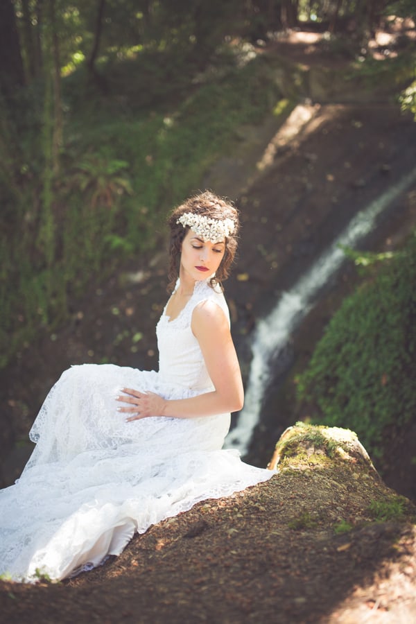 Dreamy Whimsical Vancouver  Island  Styled Bridal  Shoot 