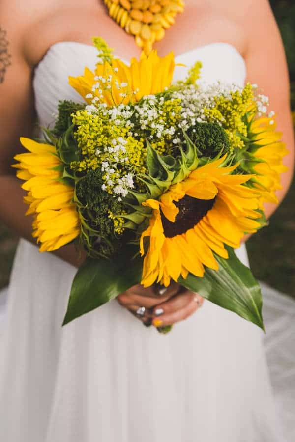 A DIY Rustic Sunflower Wedding (13) – Bespoke-Bride: Wedding Blog