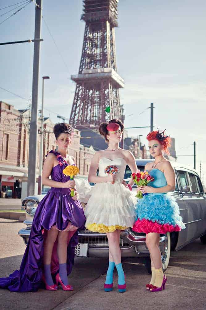 A Crazy And Colourful Styled Shoot At The Fun Fair With Popcorn And