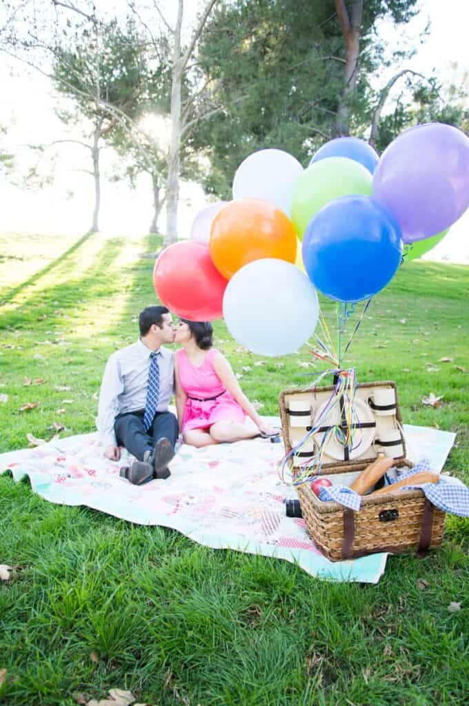 AN UP THEMED PIXAR ENGAGEMENT SHOOT! | Bespoke-Bride: Wedding Blog