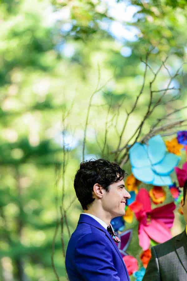 A Same Sex Colourful Handmade Wedding At A Forest Retreat In