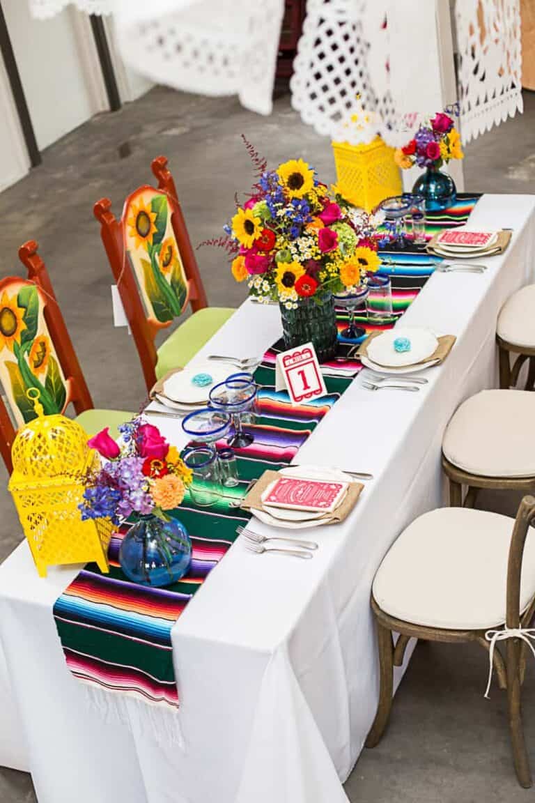 HOW TO STYLE A MEXICAN THEMED TABLE | Bespoke-Bride: Wedding Blog