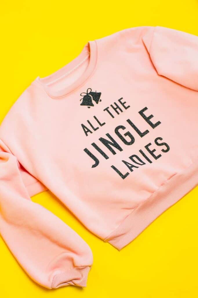 DIY PUN SLOGAN GRAPHIC CHRISTMAS JUMPER ALL THE JINGLE LADIES  Bespoke-Bride: Wedding Blog