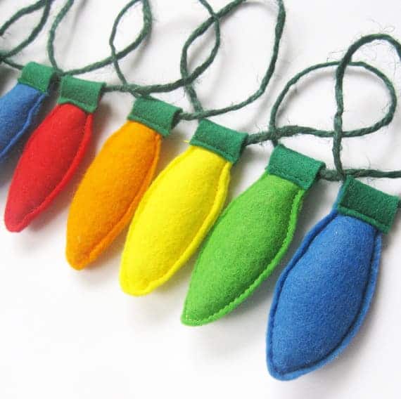 handmade-felt-christmas-lights – Bespoke-Bride: Wedding Blog