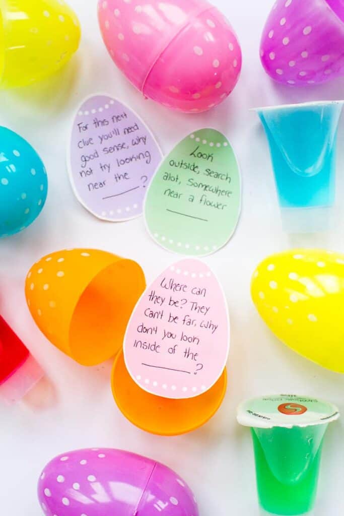 DIY ADULT BOOZY EASTER EGG HUNT WITH FREE PRINTABLE CLUES | Bespoke ...