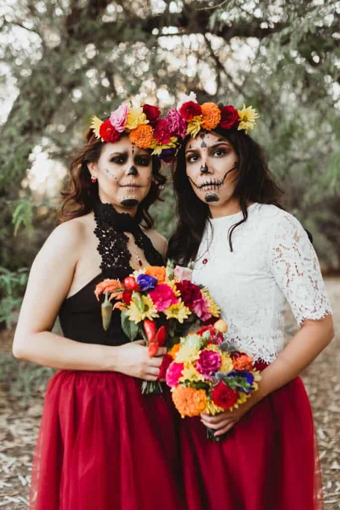 SPOOKTACULAR DAY OF THE DEAD WEDDING INSPIRATION - Bespoke-Bride ...