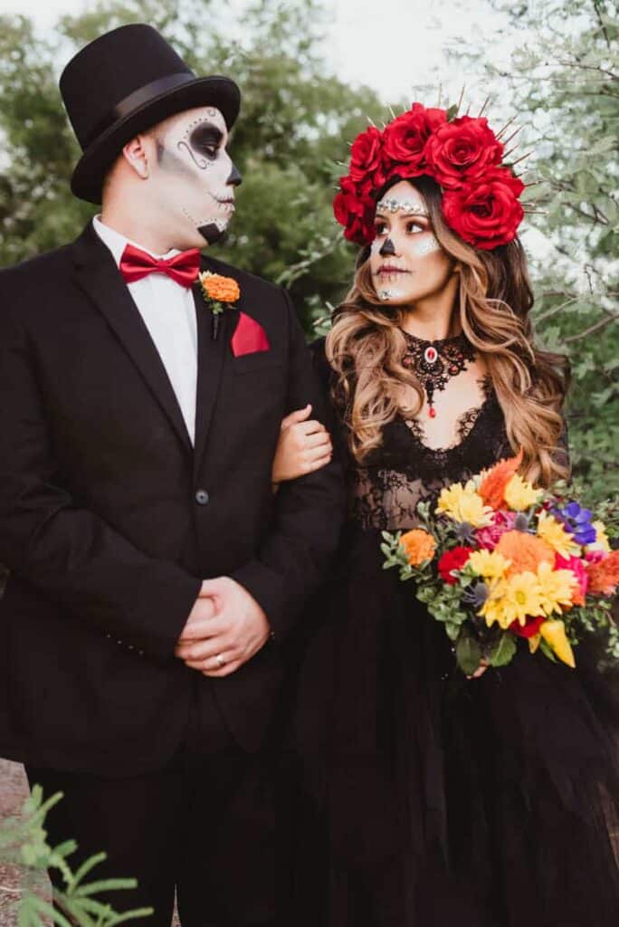 SPOOKTACULAR DAY OF THE DEAD WEDDING INSPIRATION - Bespoke-Bride ...