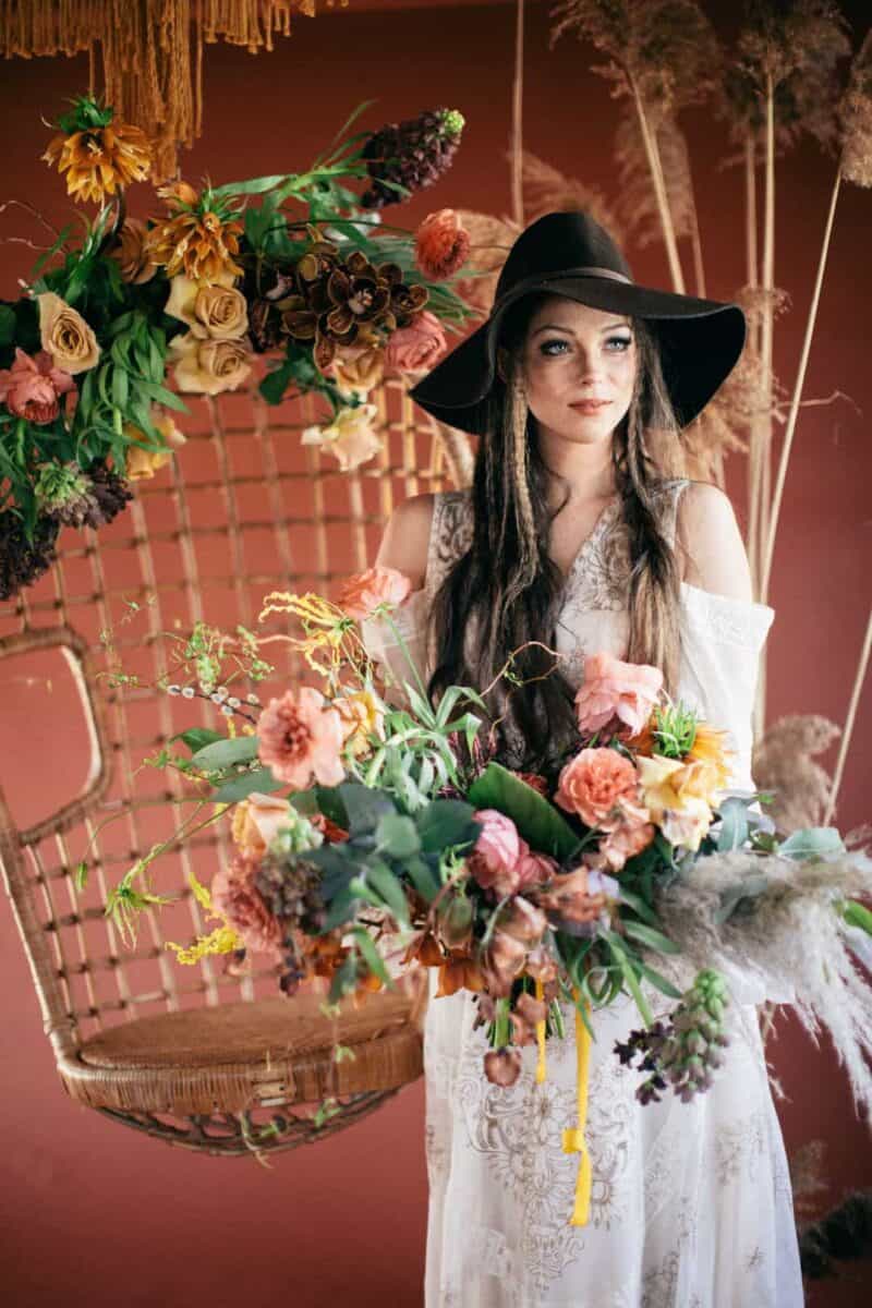 BOHO WEDDING IDEAS FOR A GYPSY OR HIPPIE THEME WEDDING | Bespoke-Bride