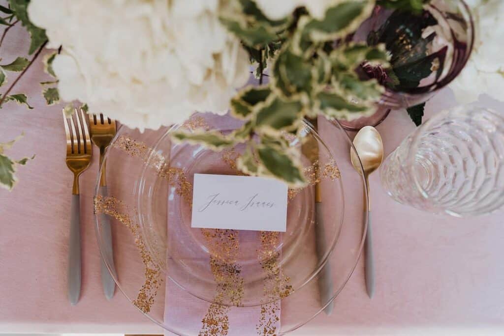 Iridescent Pastel Pink Wedding Inspiration | Bespoke-Bride: Wedding Blog