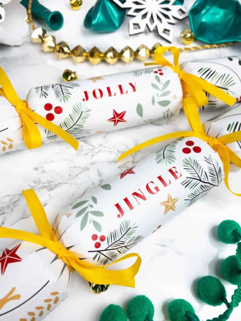 The Cutest Diy Christmas Crackers With Free Printable Template