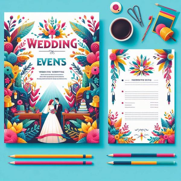 Brochures for Wedding Events Marketing