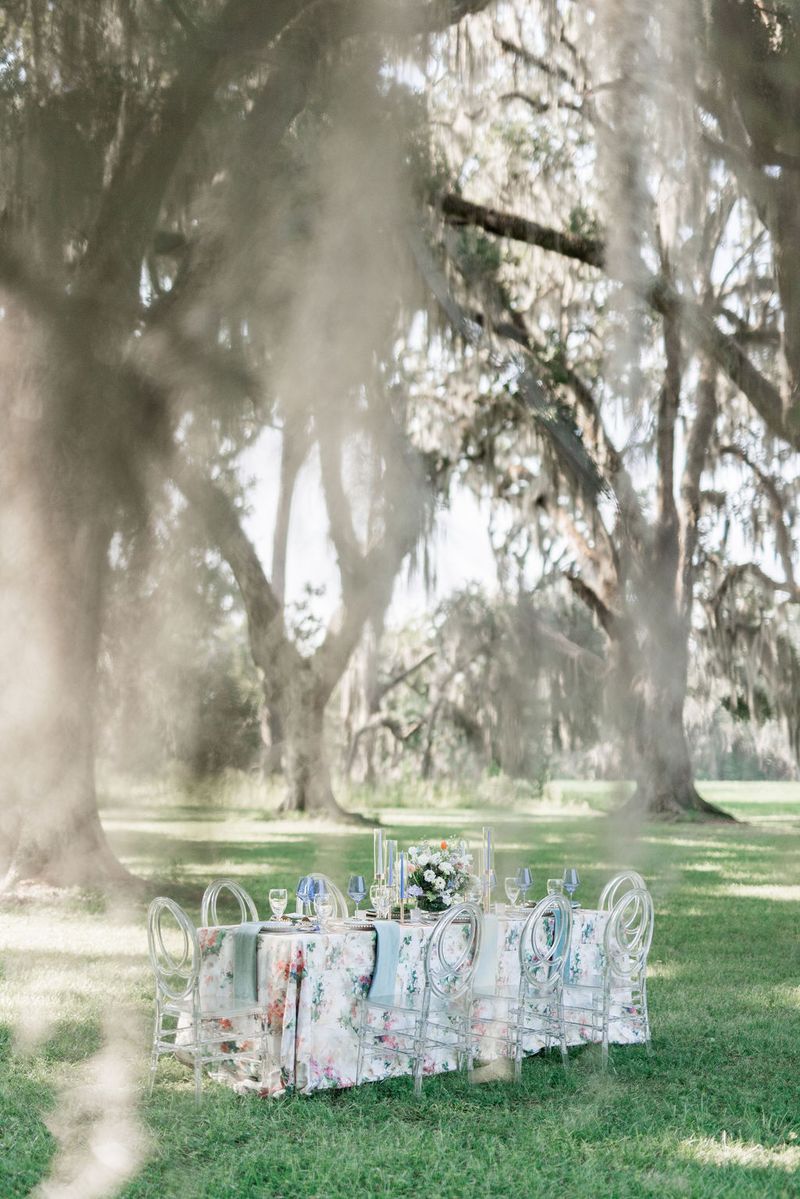 Festive Floral Tablescape Styled Shoot in South Carolina
