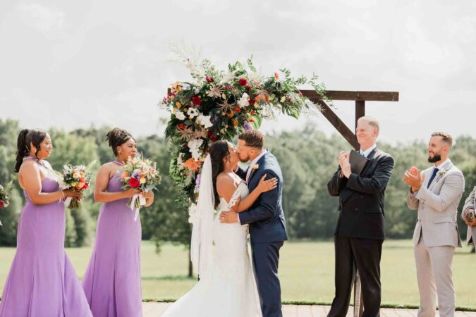 Wedding at The Barn at Sitton Hill Farm in Easley South Carolina