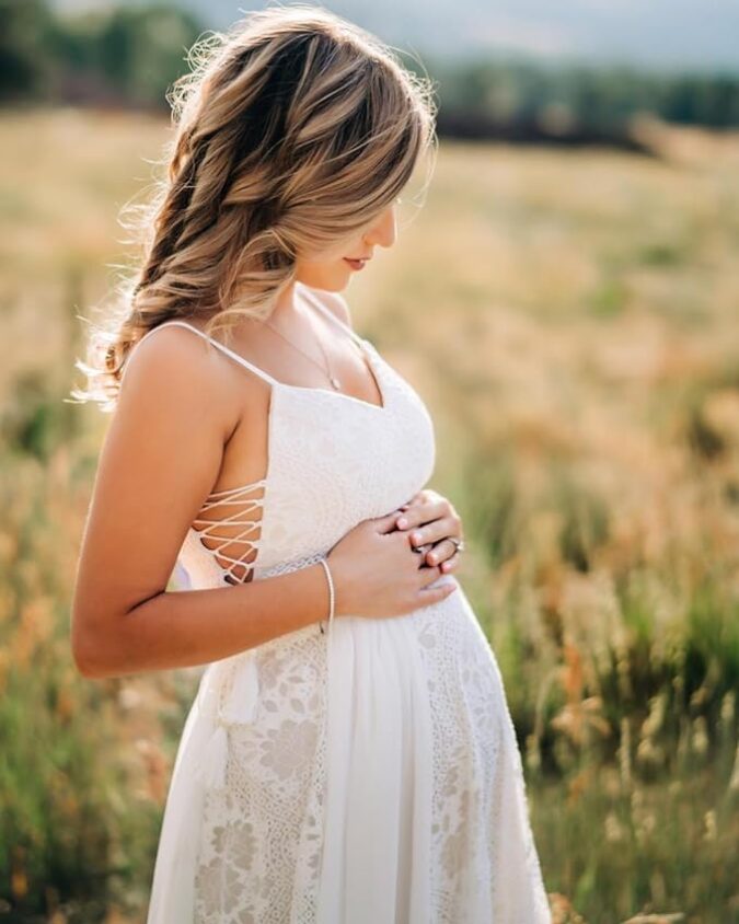 boho lace wedding dress