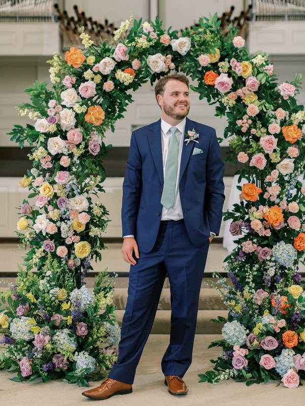 wedding at Brown Chapel LA