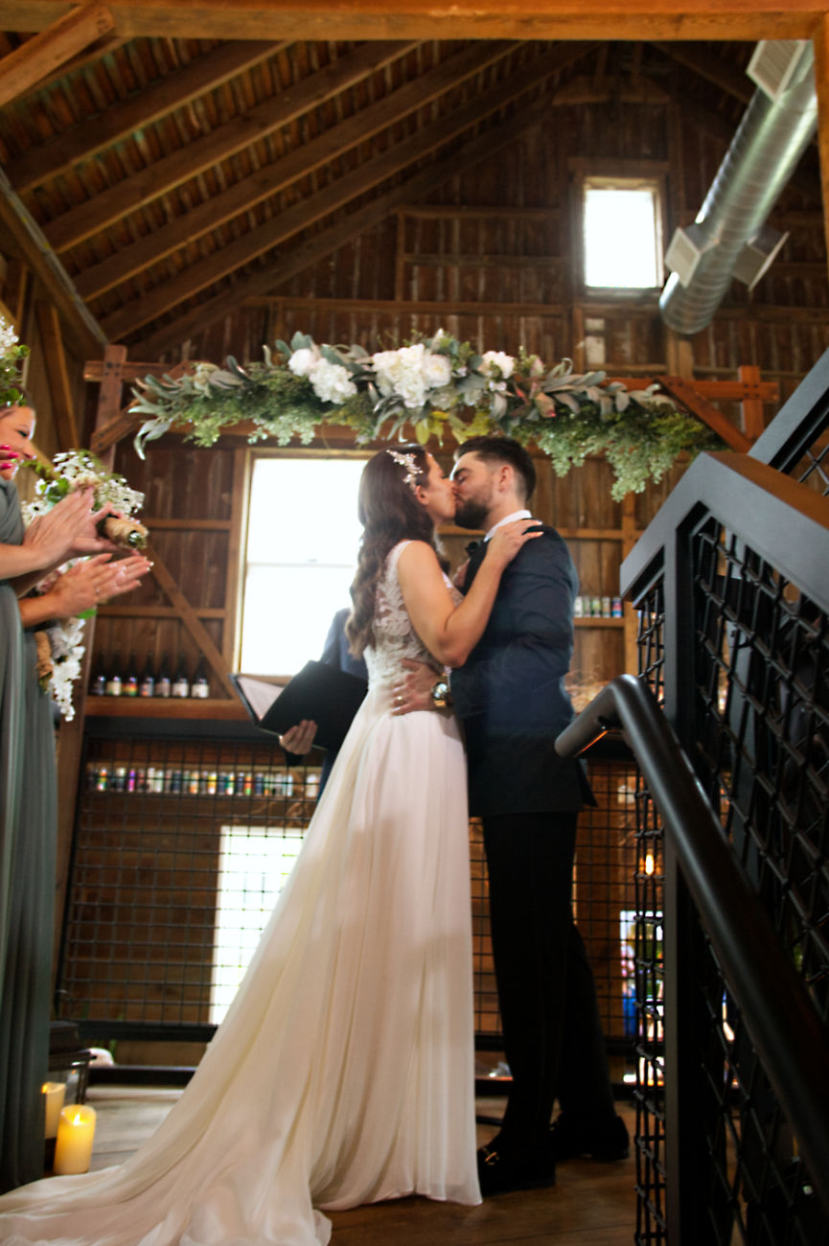 Rustic Wedding photo shoot at Source Farmhouse Brewery in New Jersey