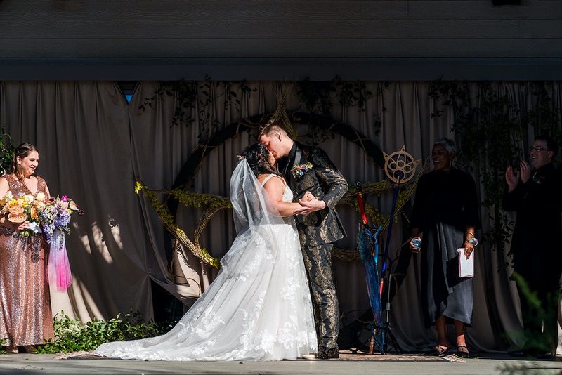 wedding in Haiku in Asheville North Carolina