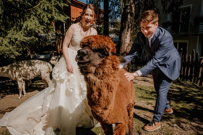  intimate elopement in the Dolomites in italy