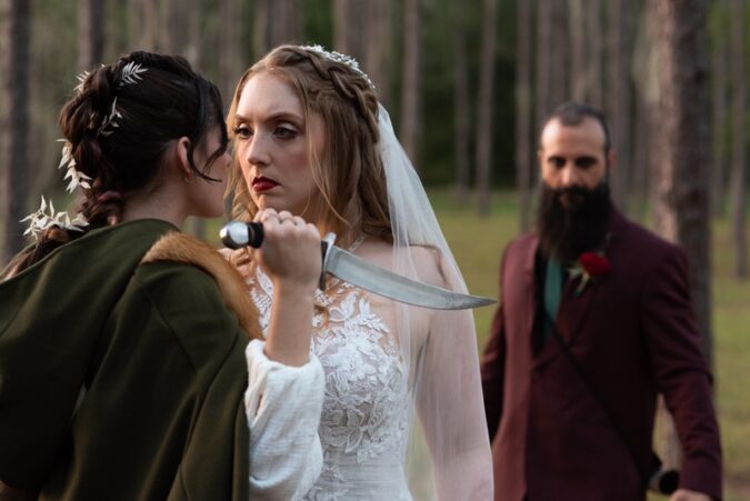 Haunted Wedding Shoot