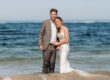 underwater wedding photo shoot