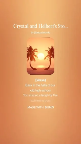 Transform your love story into a timeless melody with our Personalized Wedding Songs! 🎶✨ Share your journey, and we'll craft a unique song that captures every special moment.

Imagine walking down the aisle to a song written just for you, reflecting your unique bond and memories. It's more than music; it's your story brought to life.

Ready to add this magical touch to your big day? Message us here or visit our website to start creating your personalized wedding song today!

#PersonalizedWeddingSong #YourLoveInMusic #BespokeBride #WeddingMusic #CustomLoveSong #CustomWeddingSong #WeddingSongwriter #UniqueWeddingMusic #TailoredWeddingSong #WeddingMusicIdeas #WeddingInspiration #customweddingsongs #personalizedweddings